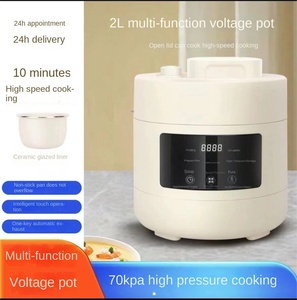 Mini autocuiseur 3 tasses non cuit 2L Portable antiadhésif petit cuiseur à riz de voyage contrôle intelligent préréglé temps plus chaud vapeur - Product Image 2