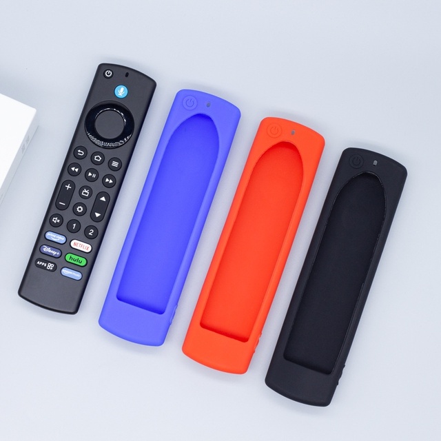 For Universal Fourth-Generation Remote Control Silicone Protective Case Anti-Drop Anti-Slip Luminous Colorful Home Office Use