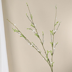 <span class=keywords><strong>Ramas</strong></span> <span class=keywords><strong>de</strong></span> Sauce Plateado Artificiales <span class=keywords><strong>de</strong></span> Plástico <span class=keywords><strong>de</strong></span> 82 cm con Frutos, Venta al por Mayor para Arreglos <span class=keywords><strong>de</strong></span> Boda, Mesas Elegantes, Regalo - Product Image 5