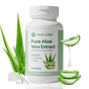 Enzyme Prebiotics tự nhiên bổ sung màu xanh lá cây chiết xuất D3 K2 phức tạp magiê Glycinate 1160mg Vera Aloe dầu Viên nang cho sức khỏe - Product Image 1