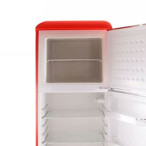 Réfrigérateur manuel de type rétro givré 280L en gros Réfrigérateur à congélateur supérieur à double porte Réfrigérateur - Product Image 2