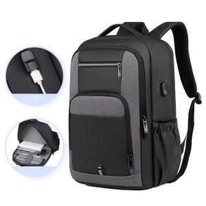 Mochila Ejecutiva Personalizada para Hombre, Gran Capacidad, Impermeable, para Viajes, Computadora, Poliéster - Product Image 4