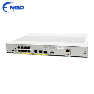 Nouveau routeur de services intégrés original C1111X-8P, double WAN, combo SFP, PoE+ 60W pour caméra IP/point d'accès - Product Image 2