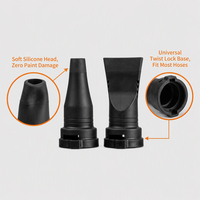 Shernbao Buse de séchage à air sans contact pour lavage de voiture, avec embout en silicone anti-rayures, pour protection de la peinture et detailing