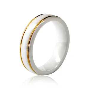 Hot Selling Ceramic Rings Stainless Steel High-end Jewelry Customized Jewelry