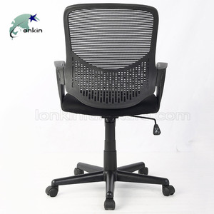 Cómoda oficina muebles de oficina sillas de <span class=keywords><strong>escritorio</strong></span> <span class=keywords><strong>con</strong></span> <span class=keywords><strong>ruedas</strong></span> Silla de malla de tela trasera silla de oficina - Product Image 2