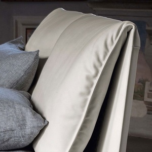 Ít tai voi khung gỗ rắn gỗ giường John ý tối giản chính hãng da hàng đầu Lớp da bò 1.8m giường đôi đặt - Product Image 4