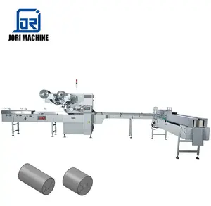 Small Business Fully Automatic Wrapping Packaging Multiple Individual Single Roll Kitchen Toilet Paper Pack Machine