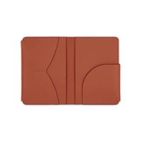 Porte-cartes vintage en cuir PU, étui de passeport multi-fentes, porte-cartes de crédit et d'argent de luxe pour homme et femme, idéal pour les voyages