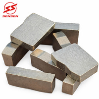 SS-S096 Fournisseur Fabricant Segments de diamant en forme de B 350-1200mm pour lame de coupe diamantée et lame de scie à granit à coupe rapide