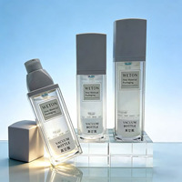 Flacon cosmétique en plastique sous vide de 30 ml, emballage personnalisable OEM