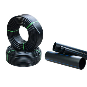 Tubería de PE de 50 Años de Durabilidad y Resistencia a la Corrosión, Precio de Fábrica Huihong, Rollos de Tubería HDPE para Conductos Eléctricos, Tubo de Plástico Negro para Conductos Eléctricos - Product Image 1