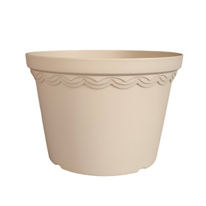 Pot de fleurs en résine de style européen minimaliste, grande taille avec trou de drainage pour la plantation intérieure et extérieure à la maison - Product Image 2
