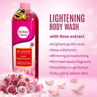 Meilleure Vente GEL DOUCHE Gel Douche Vitamine E Collagène Exfoliant Éclaircissant au Parfum Longue Durée Hydratant Nettoyant pour la Peau
