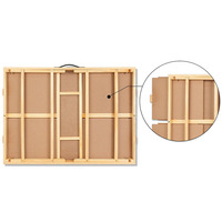 Table de puzzle portable avec pieds Table de puzzle à 3 angles inclinables pour adultes Planche de puzzle en bois réglable