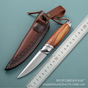 มีดใบตายเหล็ก M390 สำหรับดรอปชิปปิ้งบน Shopify มีดสะสมขนาดเล็ก ความแข็งสูง อุปกรณ์ EDC สำหรับกิจกรรมกลางแจ้ง พร้อมปลอกมีด - Product Image 5