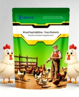 Bio Earn Lanchen – Prémélange en poudre de minéraux, vitamines, acides aminés et enzymes de qualité alimentaire pour animaux – Favorise une croissance saine – Conservateur