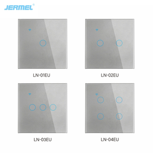 Tempered Glass Bảng điều chỉnh ZigBee nhà thông minh Alexa điều khiển từ xa tường chuyển đổi Wifi đèn nhà thông minh chuyển đổi - Product Image 4