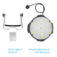 Big Dipper LPC007 Stage Led Wash Club Light 54x3W RGB 3in1 Contrôleur DMX Par Lumière Effet Coloré Éclairage