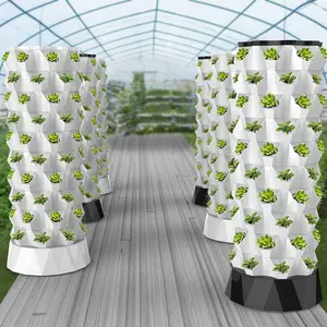 Sistema hidropónico automatizado de jardín interior hidropónico de canaletas hidropónicas de alta intensidad