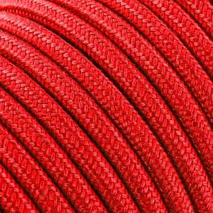 Câble tubulaire H03VV-F 2 x 0,75 mm, finition brillante, 5 m, idéal pour les connexions électriques et les applications - Product Image 1