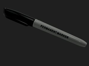 Factory Custom Red Black Blue Waterproof Oil-based cd Marker <b>Pen</b> Permanent Paint Marker <b>Pen</b> with Acrylic Tip for Car Tyre - Product Image 3