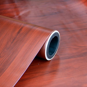 Papier peint auto-adhésif moderne à motif géométrique, grain de <span class=keywords><strong>bois</strong></span> rouge, antistatique, imperméable, résistant à l'humidité et aux moisissures, pour écoles - Product Image 6