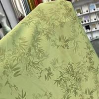 Tissu jacquard satiné en acétate haute densité de polyester 3806 tissé avec motif de texture 3D