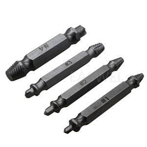 <span class=keywords><strong>Set</strong></span> di 4 pezzi guida per estrattore di vite danneggiato con bullone rotto - Product Image 5