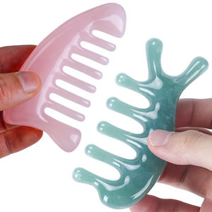 Peine Gua Sha para Drenaje Linfático, Masajeador Facial Profundo para Cuero Cabelludo, Herramienta Corporal para Relajación de Cuello y Espalda y Belleza - Product Image 4