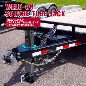 Ağır Hizmet Tipi Bacak Tipi 12K Treyler Krikosu - 5500 kg Yan Çekme Pimli ve Saplı 12000LBS - Product Image 6