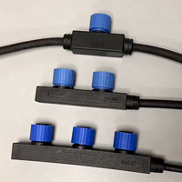 IP68 M15 2 3 4 voies 24-220V 1 à 5 prise mâle et femelle connecteur de type F