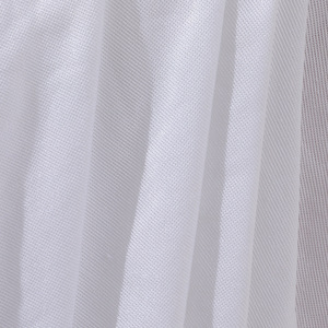 Tissu en terry de polyester blanc simple face, largeur 1,8 m, brossé et suédé, sur mesure pour impression par transfert thermique - Product Image 2