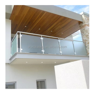 YL METAL Hot Sales Stair Post Handrail Terrace Balustrade Fence <strong>Balcony</strong> Glass <strong>Railing</strong> - Product Image 4