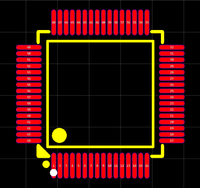 Microcontrôleur 32 bits STM32F405RGT6 LQFP-64, composants électroniques, semi-conducteurs analogiques, série de circuits intégrés, fonctionnalités FPGA