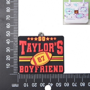 Venta caliente <span class=keywords><strong>Taylor</strong></span> Singer <span class=keywords><strong>SWIFT</strong></span> charms para BOG bag Tote bag gran tamaño charms Beach bag charms - Product Image 5