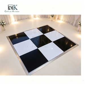 Plancher de danse professionnel moderne en contreplaqué blanc de haute qualité pour scène de mariage et événements festifs – Nouvelle Arrivée Décoration de Mariage - Product Image 1