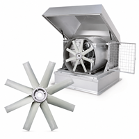 Ventilateur axial à pas réglable PAG, haute performance, pour remplacement d'unité de ventilation industrielle, OEM