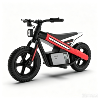 Moto électrique tout-terrain pour enfants, 3 roues, moteur brushless, démarrage à clé, lumières musicales, pneus gonflables, jouet d'extérieur, cadeau