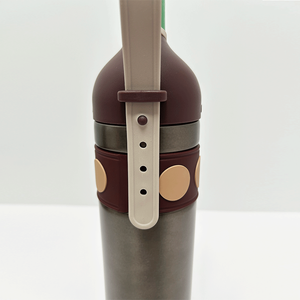 25oz 750ml offset-spout stainless <b>steel</b> water <b>bottle</b> with silicone portable handle and straw 750ml stainless <b>steel</b> water <b>bottle</b> - Product Image 5