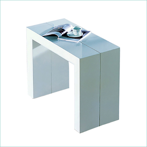 Mở Rộng 10 Chỗ Ngồi Bàn Ăn Lớn Dài Trắng Mở Rộng Bàn Ăn - Product Image 1