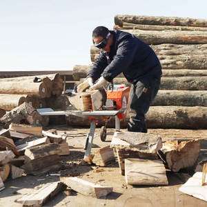 KP-13 Pequeña Rajadora de Leña Eléctrica de 13T, Hidráulica, Automática, Fácil de Operar, para Uso Doméstico, Máquina Rajadora de Leña Móvil - Product Image 2