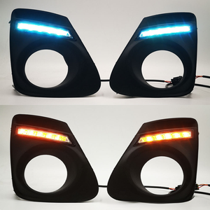 ไฟเดย์ไลท์ LED DRL 12v สำหรับรถยนต์โตโยต้า โคโรลล่า อัลติส ปี 2011-2013 พร้อมฝาครอบไฟตัดหมอก สายไฟ สวิตช์ และรีเลย์ - Product Image 2