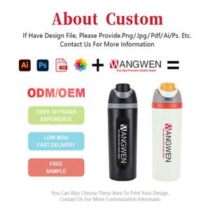 Bouteille d'eau isotherme à double paroi personnalisée avec logo, 19 oz, 24 oz, en acier inoxydable, thermos de voyage - Product Image 2