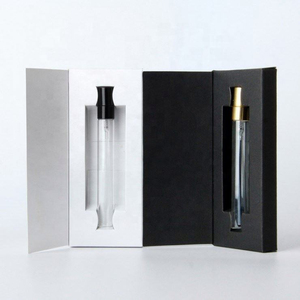 Customized High Quality Frost Design Glass Travel Perfume <b>Bottle</b> 5ml/<b>10ml</b> Cylinder Shape with Pump Sprayer and Box - Product Image 4