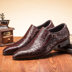Chaussures pour hommes de luxe originales en cuir de vache respirant pour un usage décontracté - Product Image 2
