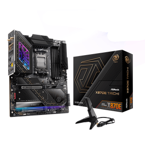 เมนบอร์ดเกมมิ่ง New Asrock X870E Taichi AM5 9000 CPU DDR5 USB4 Port PCIE 5.0 WIFI 7 รุ่น X870 ของ Asrock สำหรับซีพียู AM5 - Product Image 1