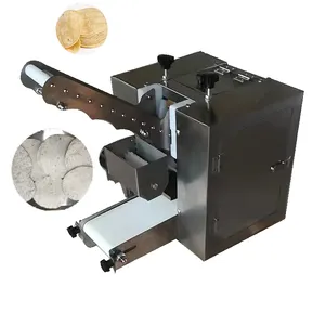 Máquina de fabricação de roti automática, alta qualidade, pizza, massa em pele, máquinas de envoltório de pão lavado, máquina de tortilla