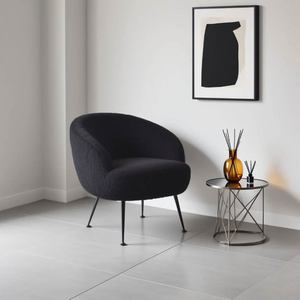 Sillón de Diseño Moderno para el Hogar, Imitación de Lana de Cordero, para Sala de Estar - Product Image 2