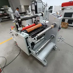 Multi Functional Slitter Rewinder Roll To Roll Single Straw Paper Slitting Maker Machine